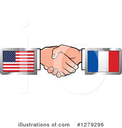 Royalty-Free (RF) Handshake Clipart Illustration by Lal Perera - Stock Sample #1279296