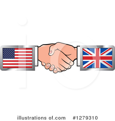 Royalty-Free (RF) Handshake Clipart Illustration by Lal Perera - Stock Sample #1279310