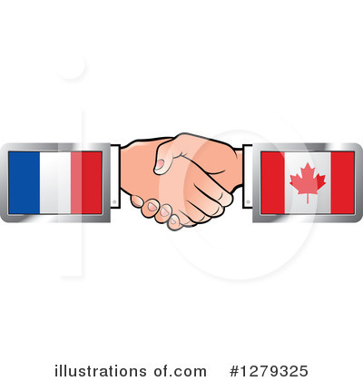 Royalty-Free (RF) Handshake Clipart Illustration by Lal Perera - Stock Sample #1279325