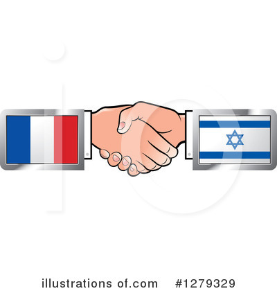Royalty-Free (RF) Handshake Clipart Illustration by Lal Perera - Stock Sample #1279329