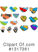 Handshake Clipart #1317361 by Vector Tradition SM