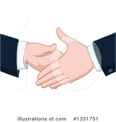 Handshake Clipart #1331751 by Liron Peer