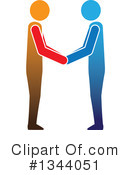 Handshake Clipart #1344051 by ColorMagic