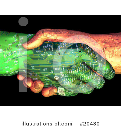 Royalty-Free (RF) Handshake Clipart Illustration by Tonis Pan - Stock Sample #20480