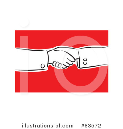 Royalty-Free (RF) Handshake Clipart Illustration by Prawny - Stock Sample #83572