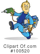 Handyman Clipart #100520 by Snowy