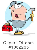 Handyman Clipart #1062235 by Hit Toon