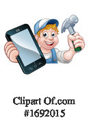 Handyman Clipart #1692015 by AtStockIllustration