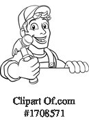Handyman Clipart #1708571 by AtStockIllustration