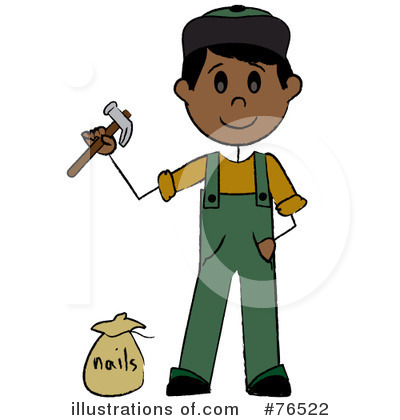 Handyman Clipart #76522 by Pams Clipart
