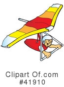 Hang Gliding Clipart #41910 by Snowy