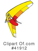 Hang Gliding Clipart #41912 by Snowy