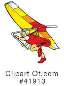 Hang Gliding Clipart #41913 by Snowy