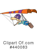Hang Gliding Clipart #440083 by toonaday