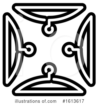 Royalty-Free (RF) Hanger Clipart Illustration by Lal Perera - Stock Sample #1613617