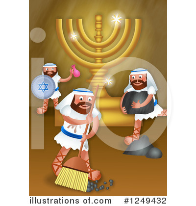 Royalty-Free (RF) Hanukkah Clipart Illustration by Prawny - Stock Sample #1249432