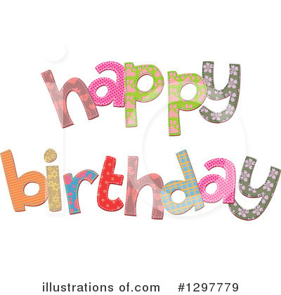 Royalty-Free (RF) Happy Birthday Clipart Illustration by Prawny - Stock Sample #1297779