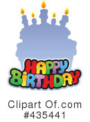 Happy Birthday Clipart #435441 by visekart