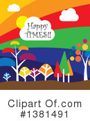 Happy Clipart #1381491 by ColorMagic