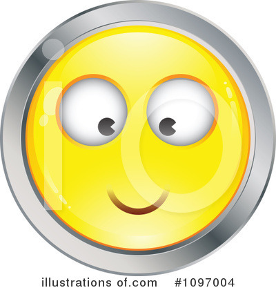 Royalty-Free (RF) Happy Face Clipart Illustration by beboy - Stock Sample #1097004