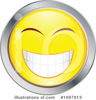 Royalty-Free (RF) Happy Face Clipart Illustration by beboy - Stock Sample #1097013