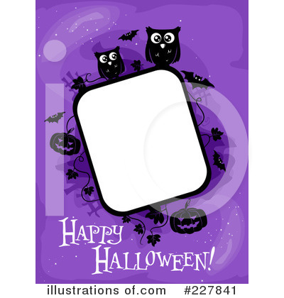 Royalty-Free (RF) Happy Halloween Clipart Illustration by BNP Design Studio - Stock Sample #227841