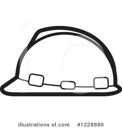 Hardhat Clipart #1228880 by Lal Perera