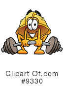 Hard Hat Clipart #9330 by Mascot Junction