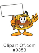 Hard Hat Clipart #9353 by Mascot Junction