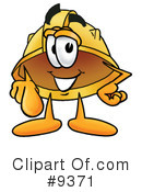 Hard Hat Clipart #9371 by Mascot Junction
