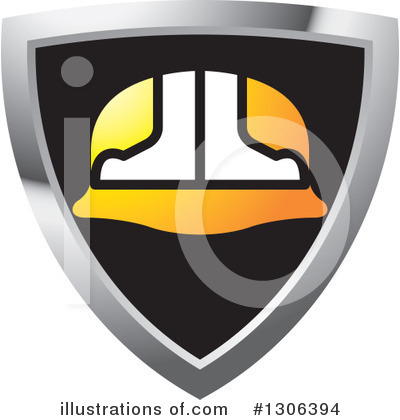 Royalty-Free (RF) Hardhat Clipart Illustration by Lal Perera - Stock Sample #1306394