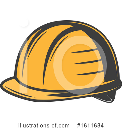 Royalty-Free (RF) Hardhat Clipart Illustration by Vector Tradition SM - Stock Sample #1611684