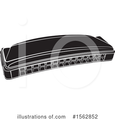 Royalty-Free (RF) Harmonica Clipart Illustration by Lal Perera - Stock Sample #1562852