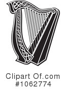 Harp Clipart #1062774 by Any Vector