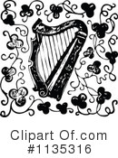 Harp Clipart #1135316 by Prawny Vintage