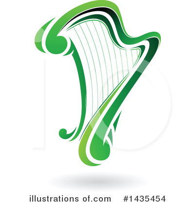 Harp Clipart #1435454 by cidepix