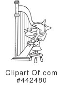 Harp Clipart #442480 by toonaday