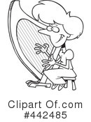 Harp Clipart #442485 by toonaday