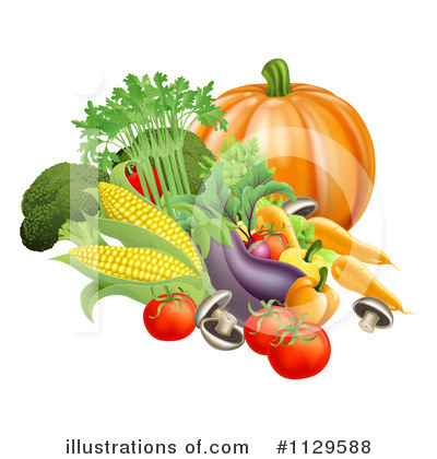 Celery Clipart #1129588 by AtStockIllustration
