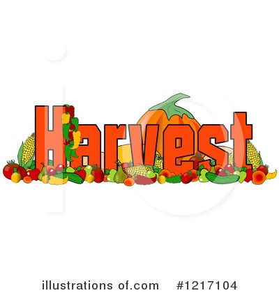 Royalty-Free (RF) Harvest Clipart Illustration by djart - Stock Sample #1217104