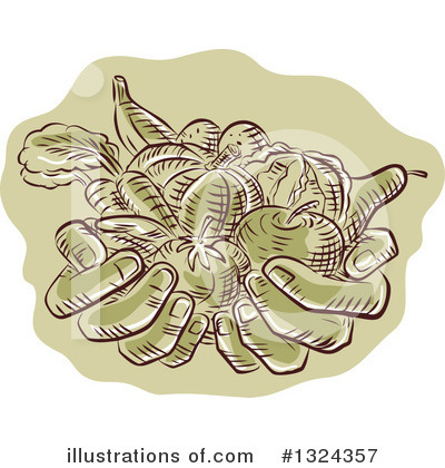 Royalty-Free (RF) Harvest Clipart Illustration by patrimonio - Stock Sample #1324357