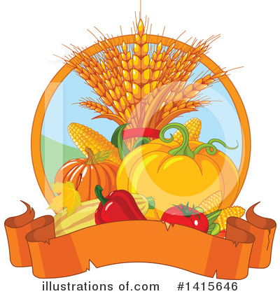 Royalty-Free (RF) Harvest Clipart Illustration by Pushkin - Stock Sample #1415646