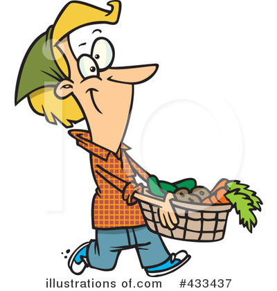 Royalty-Free (RF) Harvest Clipart Illustration by toonaday - Stock Sample #433437