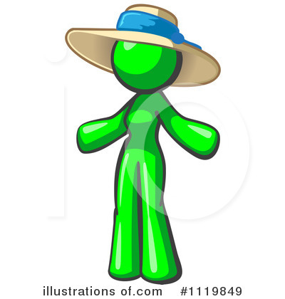Royalty-Free (RF) Hat Clipart Illustration by Leo Blanchette - Stock Sample #1119849