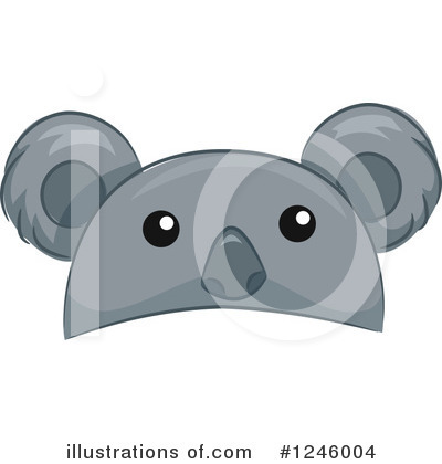 Koala Clipart #1246004 by BNP Design Studio