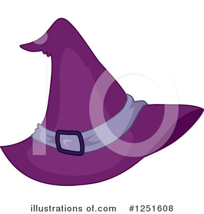 Witch Hat Clipart #1251608 by BNP Design Studio