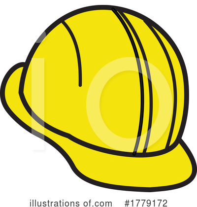 Hard Hat Clipart #1779172 by Johnny Sajem