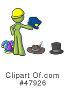 Hats Clipart #47926 by Leo Blanchette