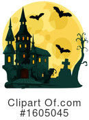 Haunted Castle Clipart #1605045 by Vector Tradition SM