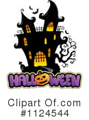 Haunted House Clipart #1124544 by visekart